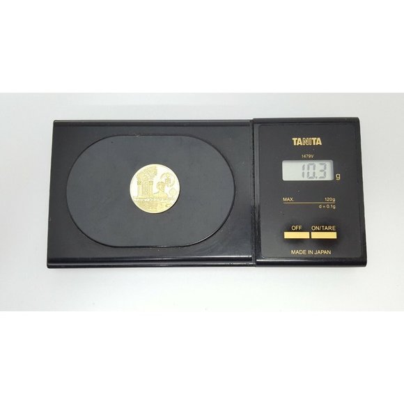 1992 Israel Gold Medal Anniversary of the Expulsion from Spain 18K Solid Gold - Picture 10 of 10